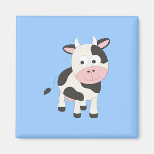 Cute cow magnet