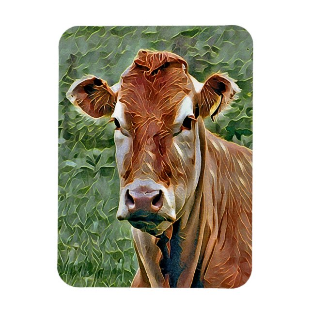 CUTE COW MAGNET (Vertical)