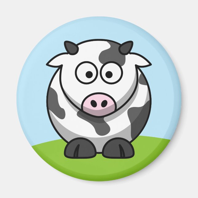 Cute Cow Magnet (Front)