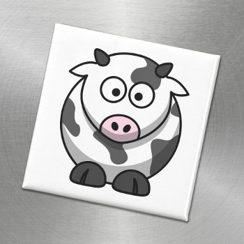 Cute Cow Magnet by designs4you at Zazzle