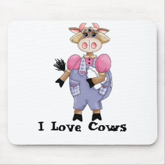 Cute Cow Mouse Pad