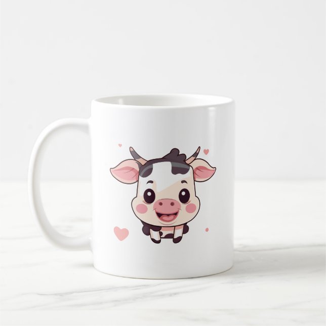 Cute Cow Mug (Left)