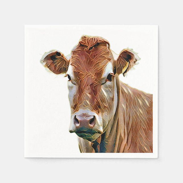 CUTE COW NAPKINS (Front)