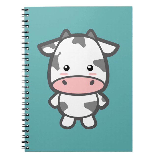 Cute Cow Notebook (Front)