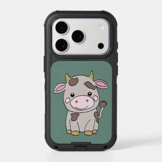 Cute cow iPhone 17 pro case