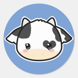 Cute Cow Sticker