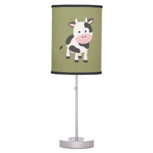 Cute cow table lamp