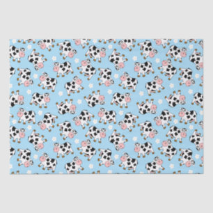 Cute Cow Toss Wrapping Paper