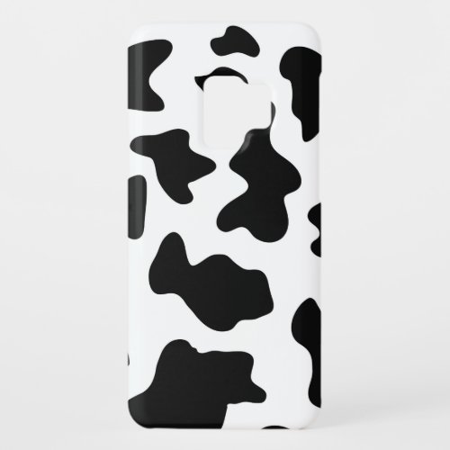 cute cowboy black and white farm cow print Case_Mate samsung galaxy s9 case