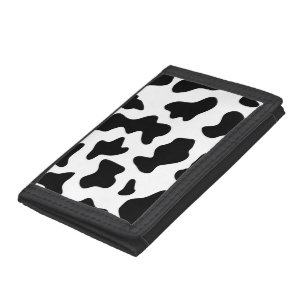 Qwalnely Cow Print Wallet for Women Men, Western Highland Cow Purse, Phone  Money Credit Card Cowhide Holder