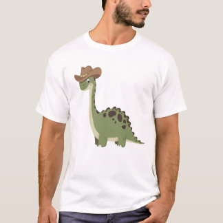 Cute Cowboy Dinosaur T-Shirt