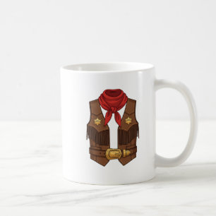 Cute Cowboy Western Cowboy Outfit Men Coffee Mug