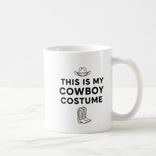 Cute Cowboy Western Cowboy Outfit Men Coffee Mug