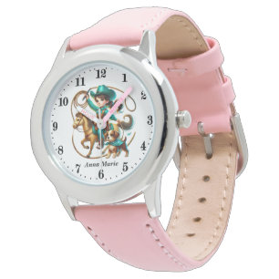 Cute cowgirl add name watch