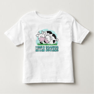 Cute Cows Little Brother Toddler T-shirt