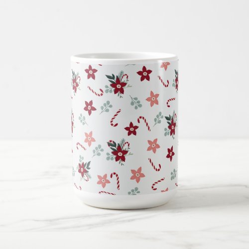 Cute Cozy Boho Christmas Seamless Pattern Coffee Mug