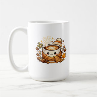 Cute Cozy Cappuccino Coffee Mug