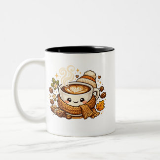 Cute Cozy Cappuccino Coffee Mug