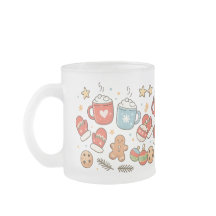 Cute Cozy Christmas Doodles Mug