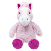 Cute & Cozy Pretty Pink Horse Plush Stuffed Animal (Front w/o shirt)