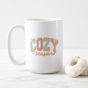Cute "Cozy Season" Fall / Autumn Coffee Mug