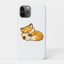 Cute Cozy Sleeping Fox