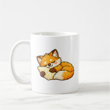 Cute Cozy Sleeping Fox