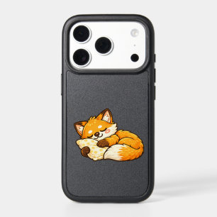 Cute Cozy Sleeping Fox iPhone 17 Pro Case