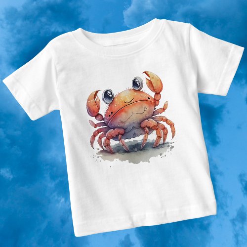 Cute Crab Baby T_Shirt