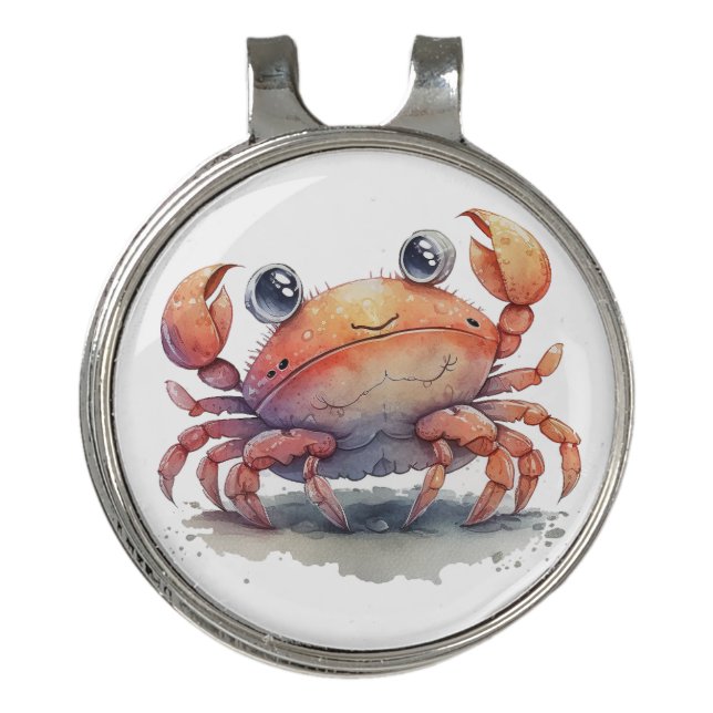 Cute Crab Hat Clip (Front)