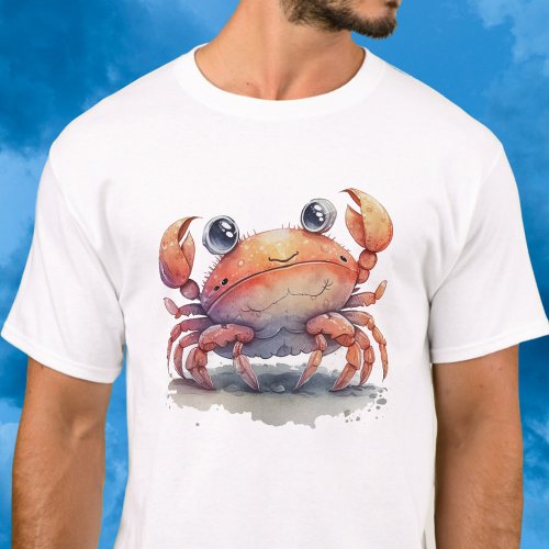 Cute Crab Mens T_Shirt