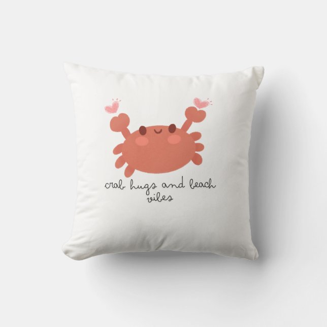Cute crab pillows (Front)