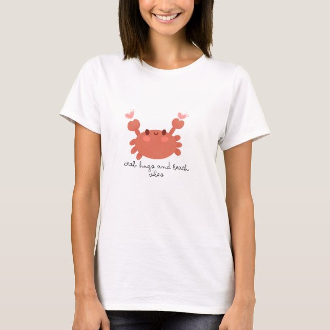 Cute crab t-shirt (Front)