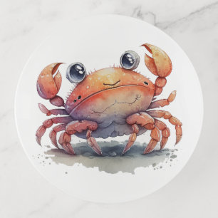 Cute Crab Trinket Tray