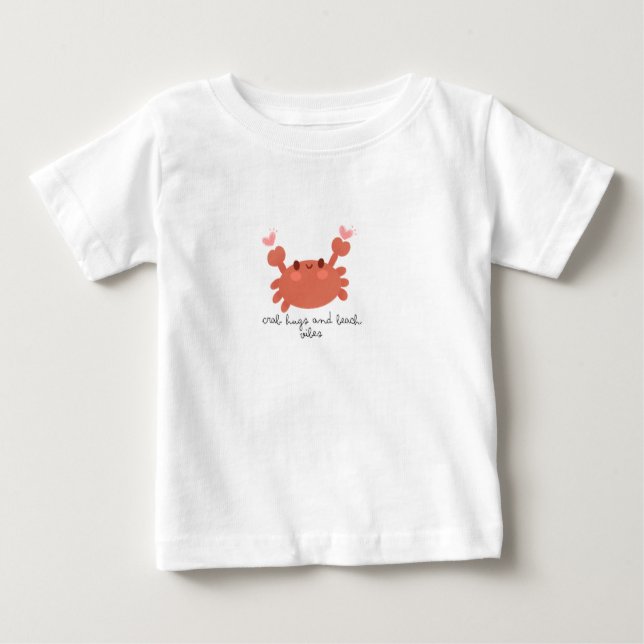 Cute crab tshirts  (Front)