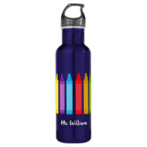 Crayon Kids Water Bottle Personalized Bottle Tumbler for Kids