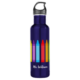 Hero Elementary Personalized Water Bottle