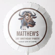 Cute Crazy Cheetah Farm Theme 1st Birthday