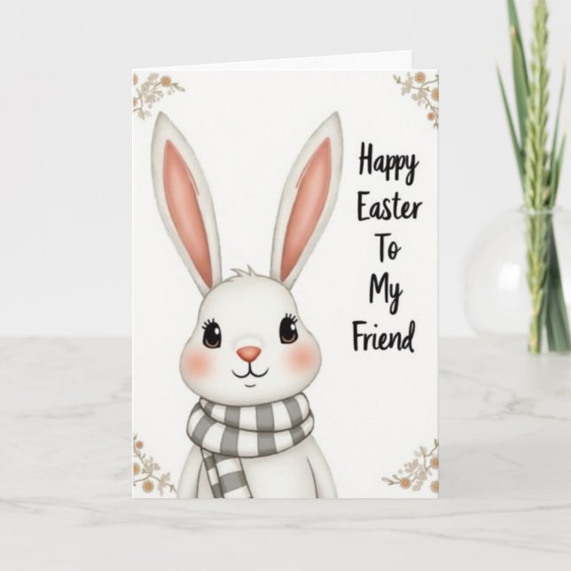 Cute Creature Greeting Card (Front)