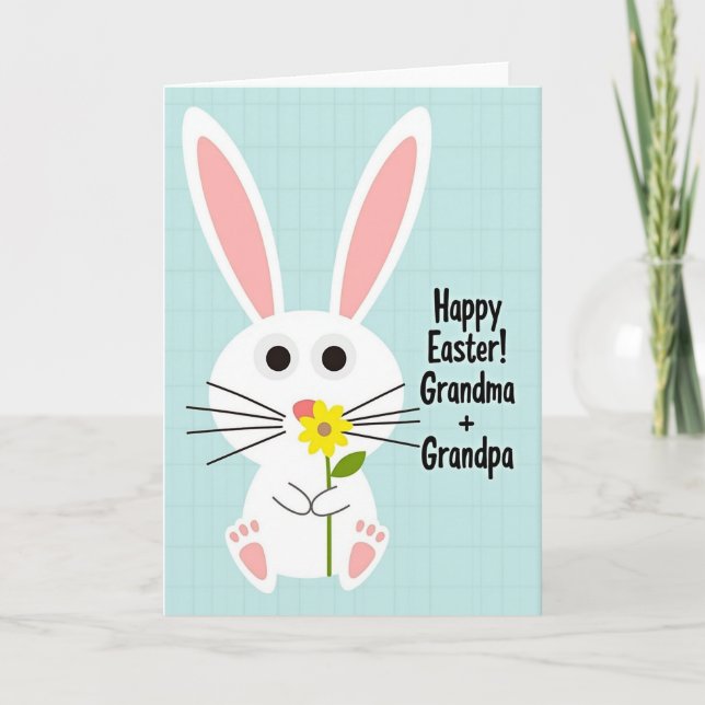 Cute Creature Spring Greeting Card (Front)