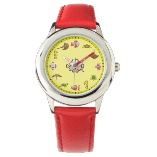 Cute Creatures of the Deep Sea Themed Watch