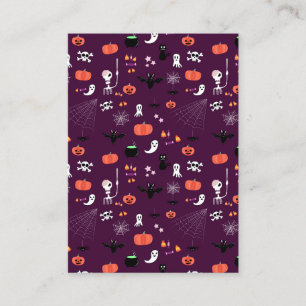 Cute Creepy Halloween Art Calling Card