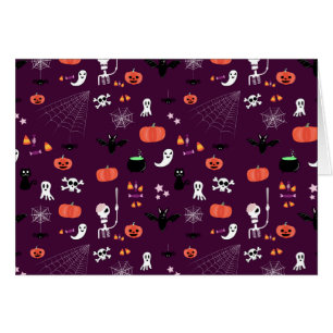Cute Creepy Halloween Art Cards