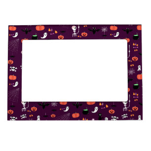 Cute Creepy Halloween Art Magnetic Frame