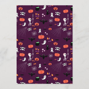 Cute Creepy Halloween Art Menu
