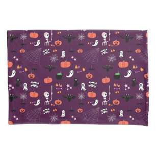 Cute Creepy Halloween Art Pillow Case