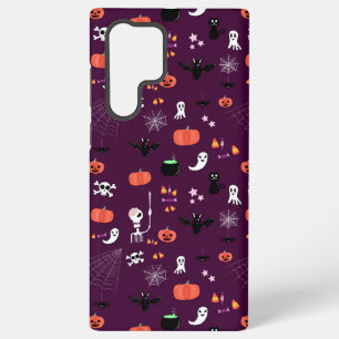 Cute Creepy Halloween Art Samsung Galaxy S22 Ultra Case