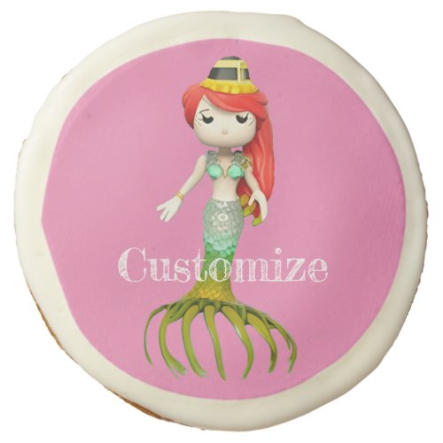 Cute Creepy Mermaid Witch Thunder_Cove  Sugar Cookie