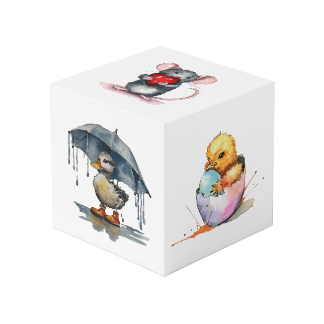 Cute Critter Cube (Front Angled)