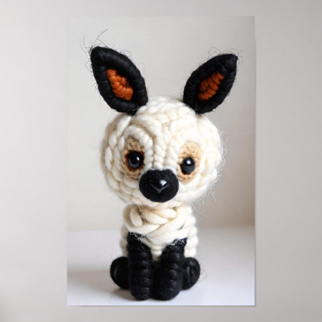 Cute Crochet Toy Poster (Front)